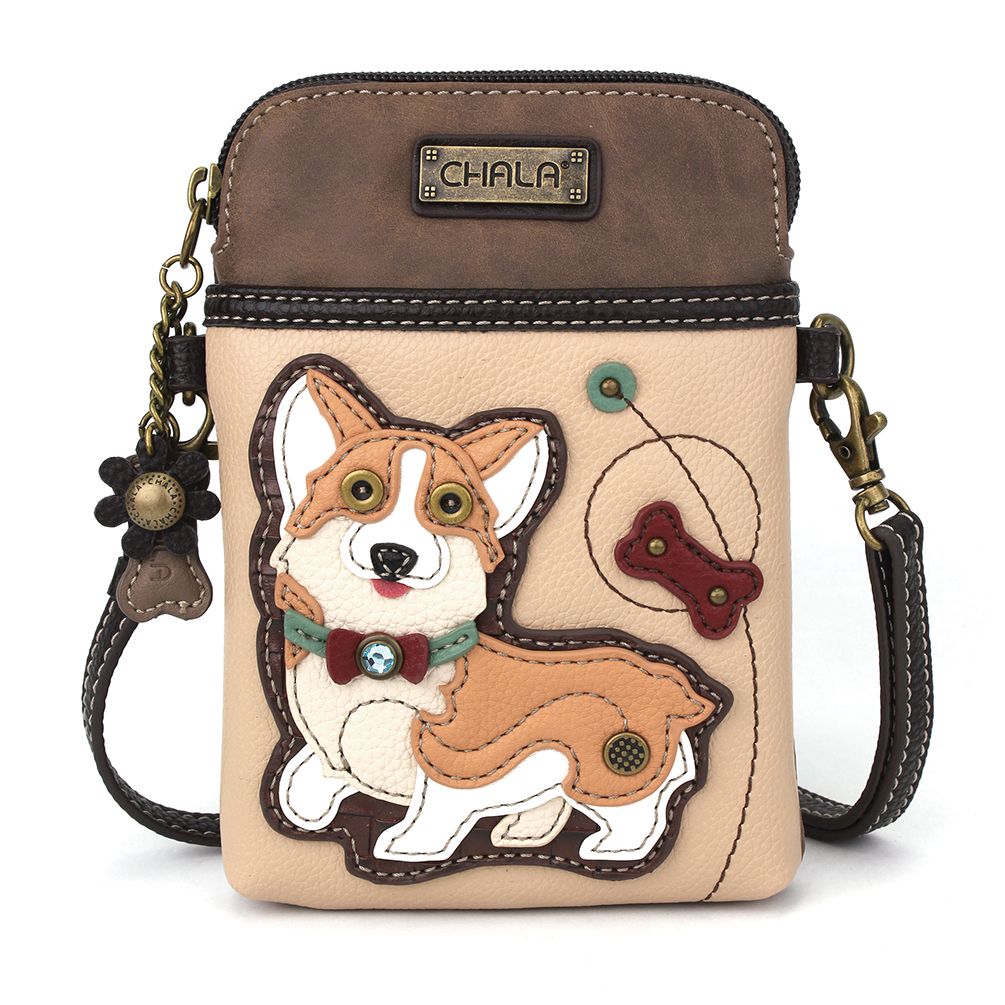 Chala Cell Phone Crossbody Toffy Dog - The Slobber Shoppe