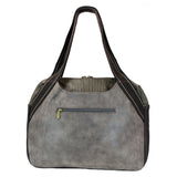 Chala Paw Print Ivory Bowling Bag Handbag Tote