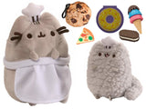 Pusheen & Stormy Baking Set-cookie clip-pizza/ice cream erasers, note pad