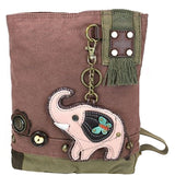 Chala Elephant Patch Crossbody Purse Elephant Handbag