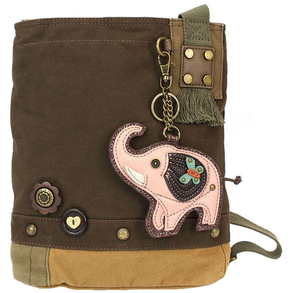 Chala Elephant Patch Crossbody Purse Elephant Handbag