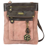 Chala Paw Print Gemini 3-In-1 Crossbody Handbag Convertible Purse