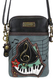 Chala Piano Cellphone Crossbody Purse Handbag Music Lovers
