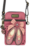 Chala Ballerina Cellphone Crossbody Purse Adjustable Strap Handbag