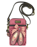 Chala Ballerina Cellphone Crossbody Purse Adjustable Strap Handbag