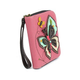 Chala Butterfly Zip Around Wallet