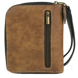 Chala Slim Cat Lovers Zip Around Wallet