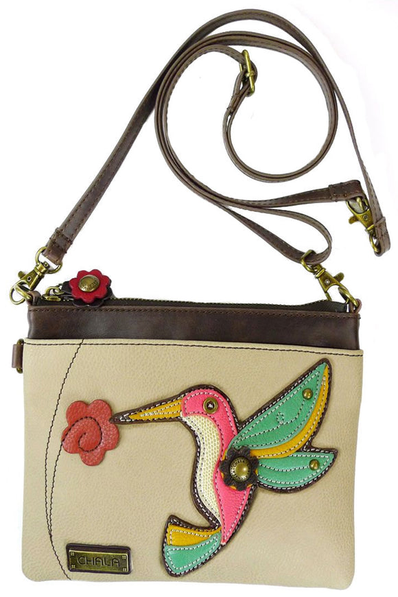 Chala Hummingbird Lovers Mini Crossbody Purse Cute Collectors Handbag