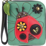 Chala Ladybug Collectors Zip Around Wallet