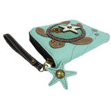 Chala Sea Turtle Zip Around Wallet Sea Turtle Collectors