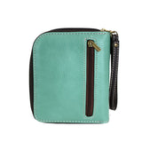 Chala Owl Teal Zip Around Wallet Hoo Hoo Owl Cute Wallet