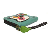 Chala Owl Teal Zip Around Wallet Hoo Hoo Owl Cute Wallet