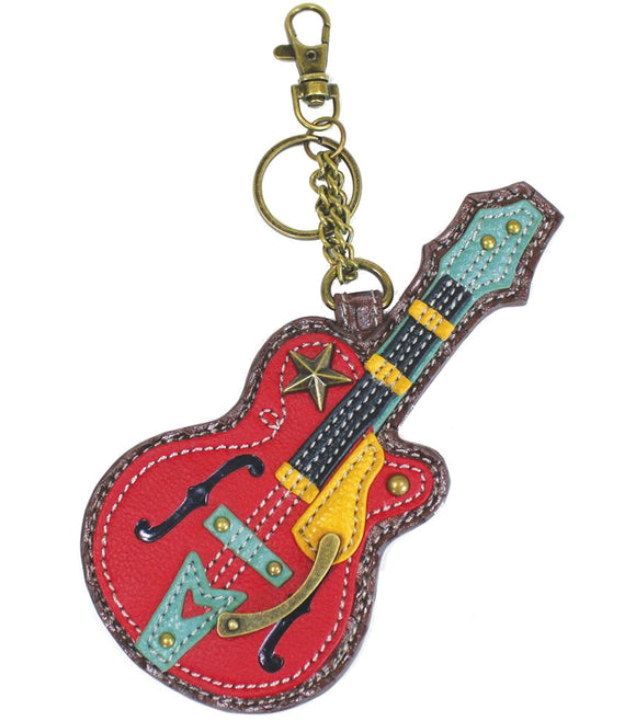 Chala Key Fob and Coin Purse Guitar