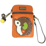 Chala Hedgehog Collectors Cellphone Crossbody Purse with Adjustable Straps