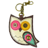 Chala Key Fob and Coin Purse Owl