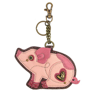 Chala Key Fob and Coin Purse Pig