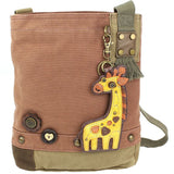 Chala Giraffe Patch Crossbody Purse Handbag