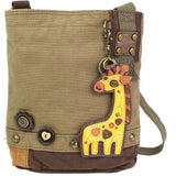 Chala Giraffe Patch Crossbody Purse Handbag