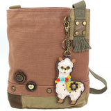 Chala Llama Patch Crossbody Purse Llama Lovers Handbag