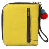 Chala Llama Mustard Zip Around Wallet Llama Collectors Wallet