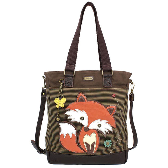 Chala Fox Collectors Work Tote Shoulder Bag Cute Fox Collectors Purse