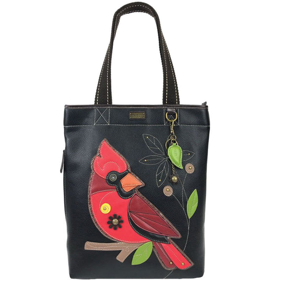 Chala Cardinal Everyday Zip Tote Purse Cardinal Handbag