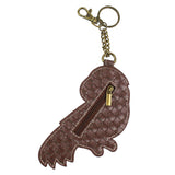 Chala Key Fob and Coin Purse Parrot Blue