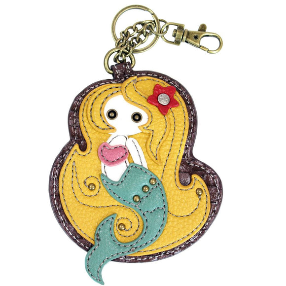 Chala Key Fob and Coin Purse Mermaid