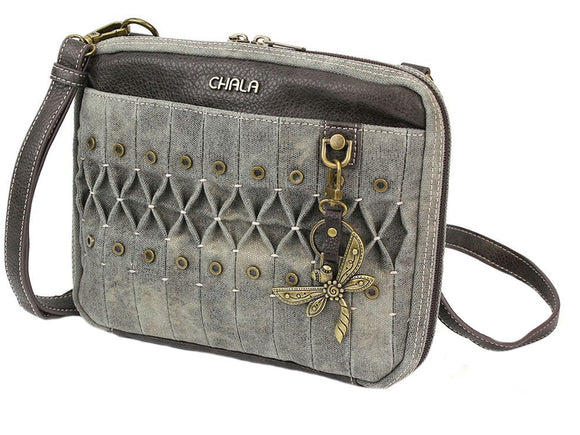 Chala Origami Crossbody Dragonfly Olive