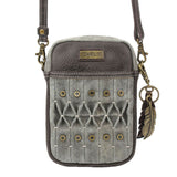 Chala Origami Cellphone Crossbody Feather Olive