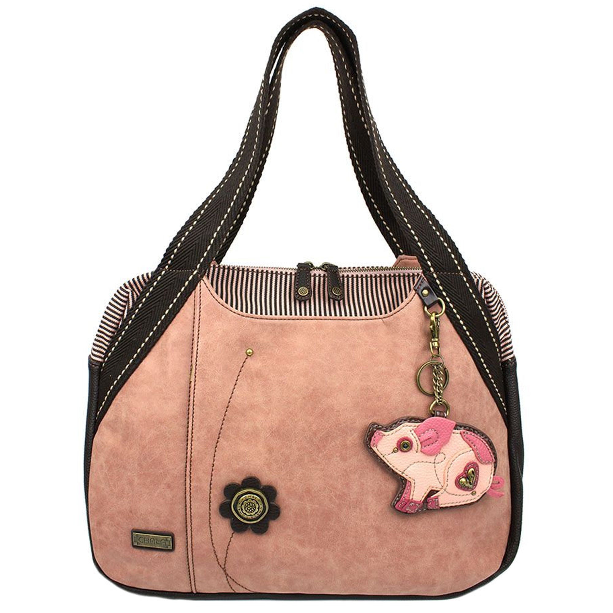 Chala Bowling Bag Pig Handbag Purse Tote – DEWandSUN