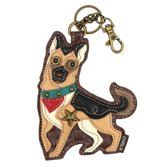 Chala Key Fob and Coin Purse German Shepherd