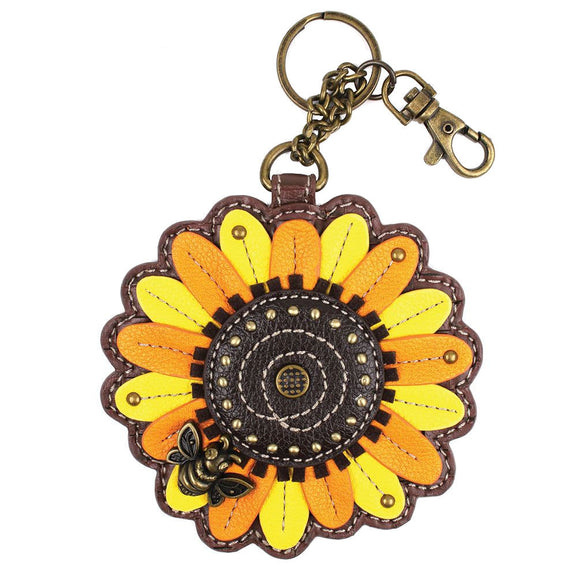 Chala SUNFLOWER key fob Coin Purse