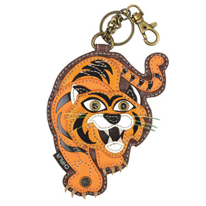 Chala Key Fob and Coin Purse Tiger