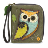 Chala Owl Gen A Owl Collectors Zip Around Wallet