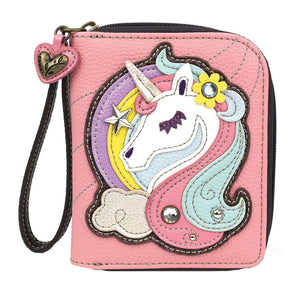 Chala Unicorn Zip Around Wallet Unicorn Lovers cute Wallet