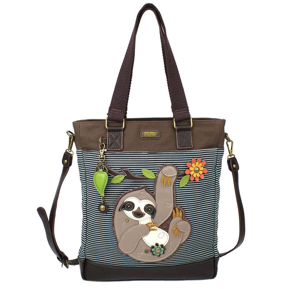 Chala Sloth Work Tote Handbag Shoulder Purse