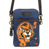 Chala Tiger Cellphone Crossbody Purse Handbag