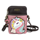 Chala Unicorn Cellphone Crossbody Purse Handbag
