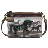 Chala Safari Mini Crossbody Horse Purse Handbag