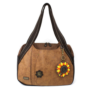 Chala Sunflower Bowling Bag Sunflower Purse Handbag