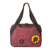 Chala Sunflower Bowling Bag Sunflower Purse Handbag