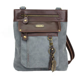 Chala Feather Gemini 3 -in-1 Crossbody Handbag Purse Convertible