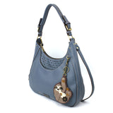 Chala Sweet Hobo Tote Handbag Purse Sloth Blue