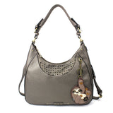 Chala Sweet Hobo Tote Handbag Purse Sloth Pewter