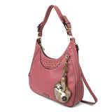 Chala Sweet Hobo Tote Handbag Purse Sloth Rose