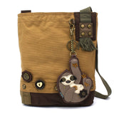 Chala Sloth Lovers Patch Crossbody Purse Sloth Collectors Handbag