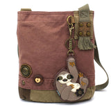Chala Sloth Lovers Patch Crossbody Purse Sloth Collectors Handbag