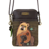 Chala Two Bears Cellphone Crossbody Purse Handbag