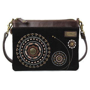 Chala Dazzled Mini Crossbody Starburst Purse Handbag Adjustable Straps